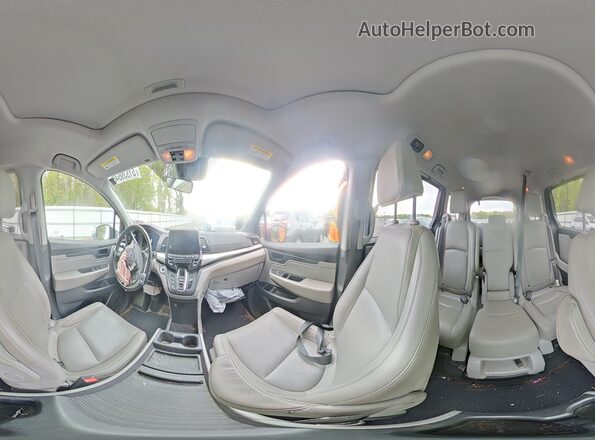 5FNRL6H79JB028000 2018 HONDA ODYSSEY Silver 