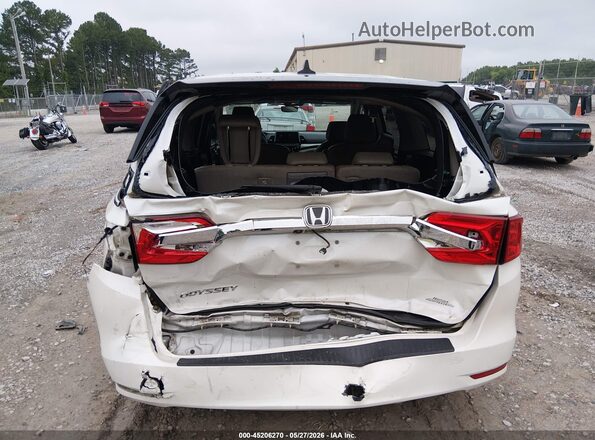 5FNRL6H79JB058792 2018 HONDA ODYSSEY White Դիմացի տեսք