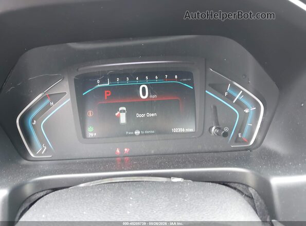 5FNRL6H79JB097138 2018 HONDA ODYSSEY Burgundy Vista de los asientos traseros