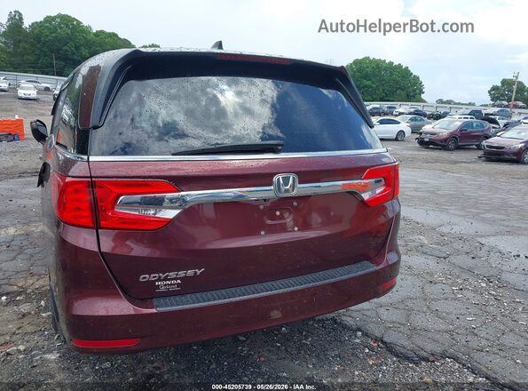 5FNRL6H79JB097138 2018 HONDA ODYSSEY Burgundy 