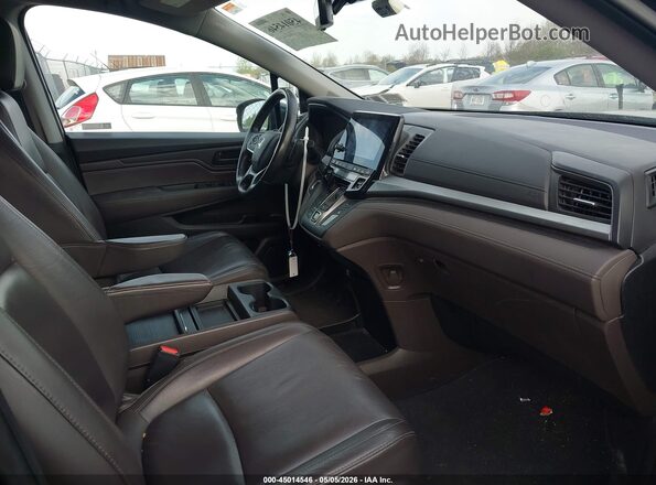 5FNRL6H79LB040246 2020 HONDA ODYSSEY Black Вид салону спереду