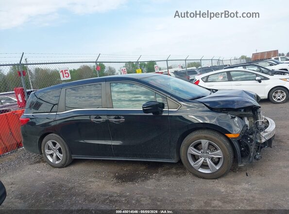 5FNRL6H79LB040246 2020 HONDA ODYSSEY Black Панорамний вид салону 360°