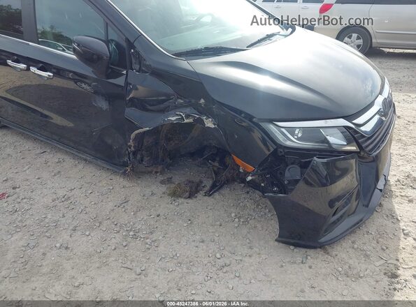 5FNRL6H79LB050548 2020 HONDA ODYSSEY Black Widok z przodu