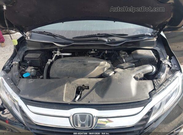 5FNRL6H79LB050548 2020 HONDA ODYSSEY Black Widok z tyłu