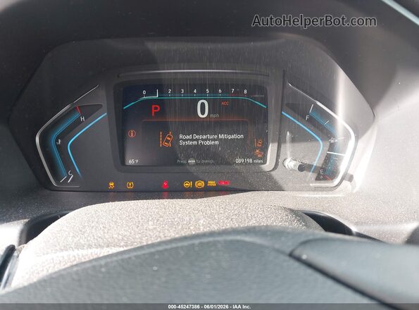 5FNRL6H79LB050548 2020 HONDA ODYSSEY Black Widok tylnych siedzeń