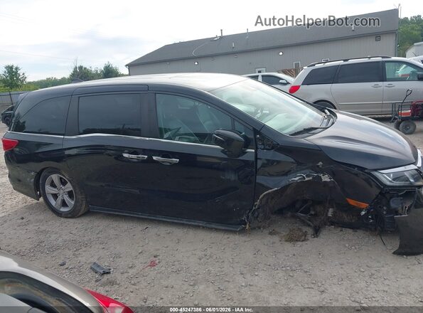 5FNRL6H79LB050548 2020 HONDA ODYSSEY Black Widok wnętrza 360 stopni