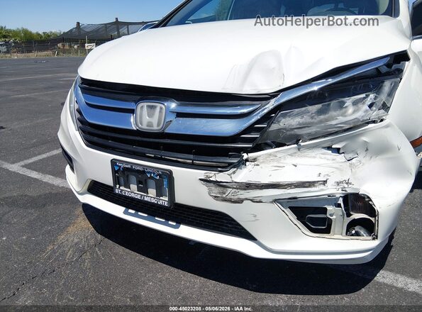 5FNRL6H7XJB041824 2018 HONDA ODYSSEY White წინა ხედი