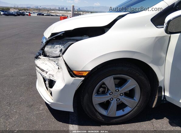 5FNRL6H7XJB041824 2018 HONDA ODYSSEY White ხელსაწყოთა პანელის ხედი