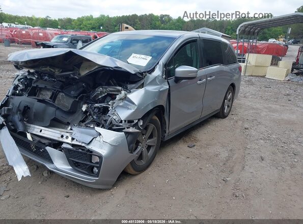 5FNRL6H7XJB046473 2018 HONDA ODYSSEY Silver Front left