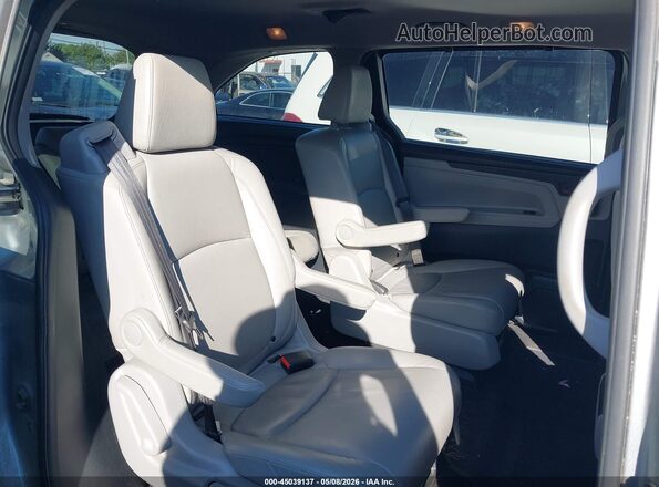 5FNRL6H7XJB082888 2018 HONDA ODYSSEY Blue Vista de la etiqueta del VIN