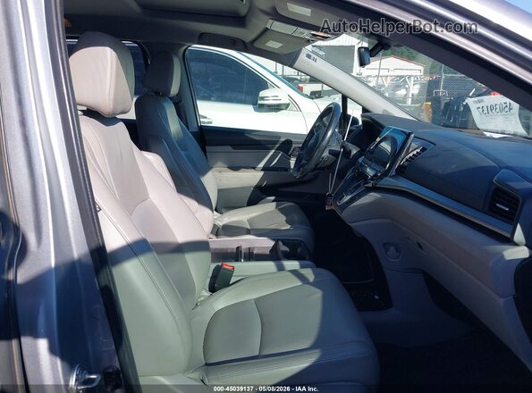 5FNRL6H7XJB082888 2018 HONDA ODYSSEY Blue Vista interior delantera