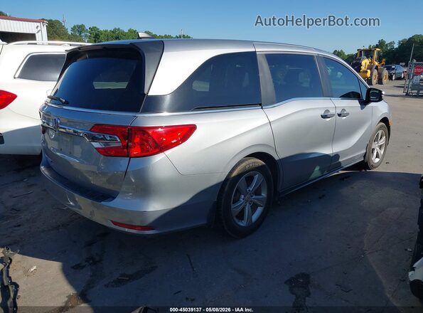 5FNRL6H7XJB082888 2018 HONDA ODYSSEY Blue Trasero derecho
