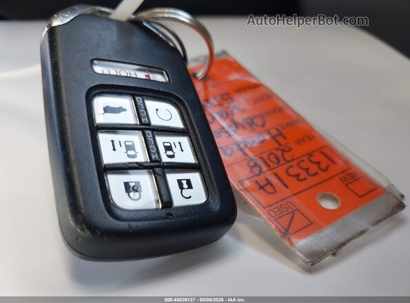5FNRL6H7XJB082888 2018 HONDA ODYSSEY Blue Vista del salpicadero