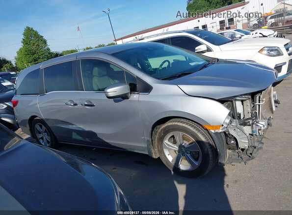 5FNRL6H7XJB082888 2018 HONDA ODYSSEY Blue Vista interior de 360 grados