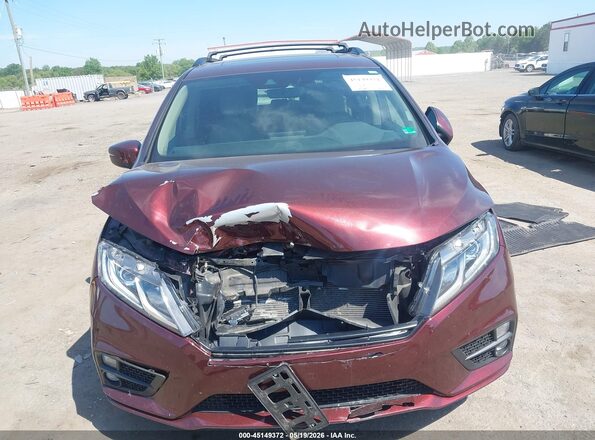 5FNRL6H7XKB002524 2019 HONDA ODYSSEY Red Vista del cuadro de instrumentos