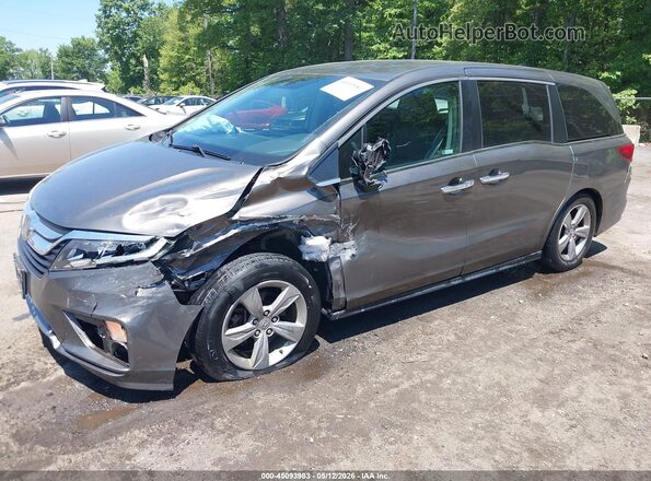 5FNRL6H7XKB040870 2019 HONDA ODYSSEY Gray Przód lewy