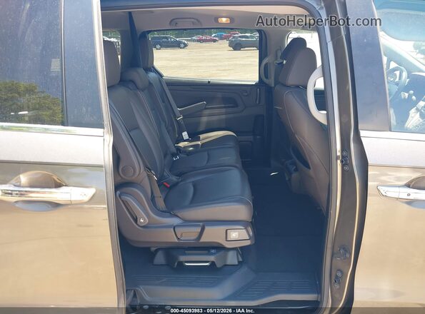 5FNRL6H7XKB040870 2019 HONDA ODYSSEY Gray Widok naklejki z numerem VIN