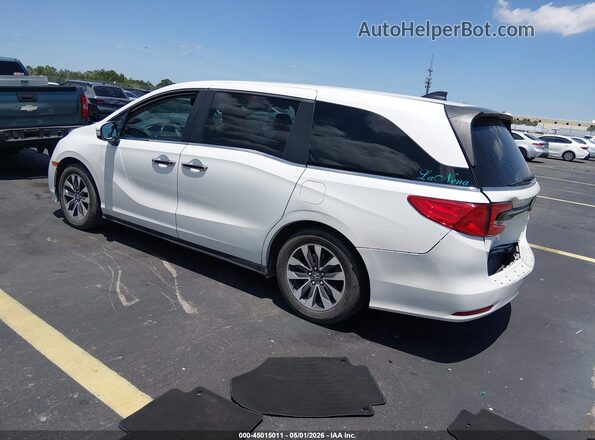 5FNRL6H7XMB043531 2021 HONDA ODYSSEY White Tył lewy
