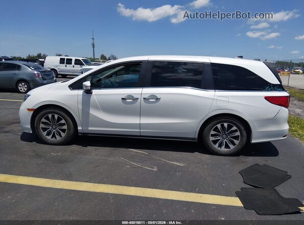 5FNRL6H7XMB043531 2021 HONDA ODYSSEY White Widok wnętrza 360 stopni
