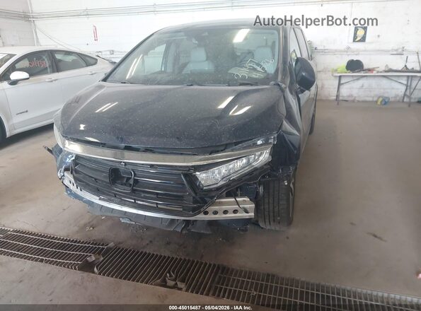 5FNRL6H81NB001596 2022 HONDA ODYSSEY Blue Vista frontal
