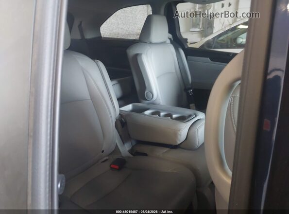 5FNRL6H81NB001596 2022 HONDA ODYSSEY Blue Vista de la etiqueta del VIN