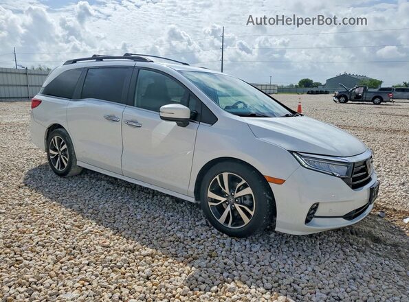 5FNRL6H81NB024599 2022 HONDA ODYSSEY White Przód prawy