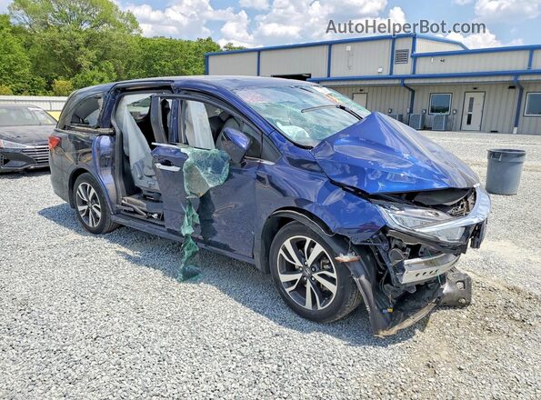 5FNRL6H81RB010997 2024 HONDA ODYSSEY Blue Передня права чверть