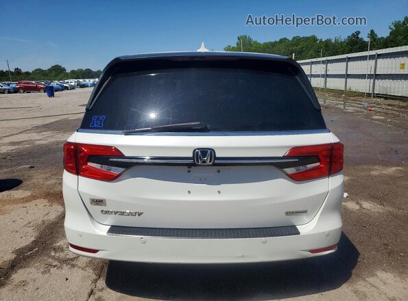 5FNRL6H82NB001431 2022 HONDA ODYSSEY White Vista trasera
