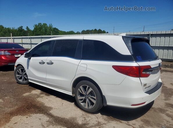 5FNRL6H82NB001431 2022 HONDA ODYSSEY White Trasero izquierdo