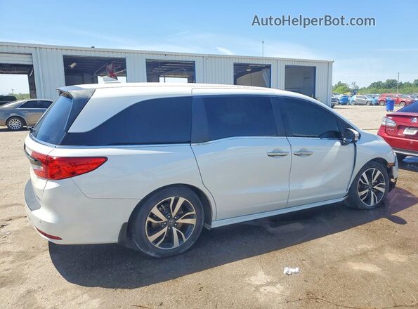 5FNRL6H82NB001431 2022 HONDA ODYSSEY White Trasero derecho