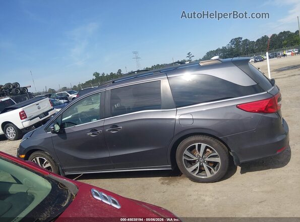 5FNRL6H82NB027219 2022 HONDA ODYSSEY Gray 