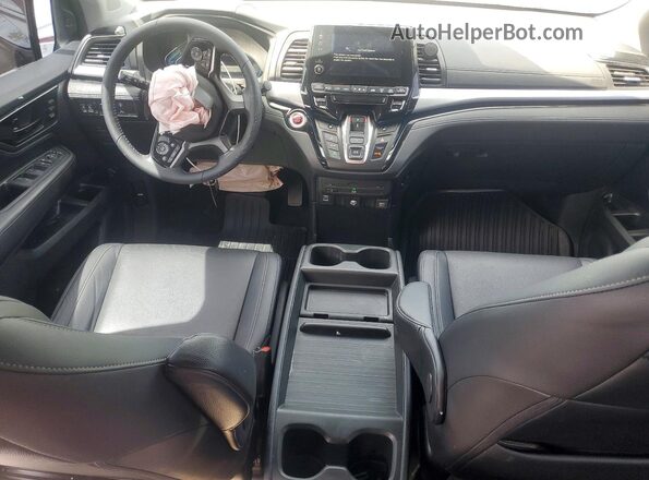 5FNRL6H83RB013786 2024 HONDA ODYSSEY Черный Вид панели приборов