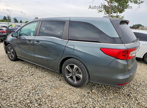 5FNRL6H85KB090990 2019 HONDA ODYSSEY Gray Rear left