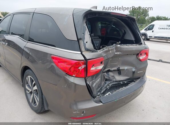 5FNRL6H85MB038813 2021 HONDA ODYSSEY Dark Brown წინა ხედი