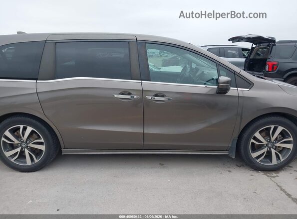 5FNRL6H85MB038813 2021 HONDA ODYSSEY Dark Brown სალონის 360-გრადუსიანი ხედი