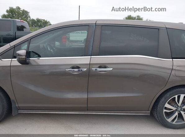 5FNRL6H85MB038813 2021 HONDA ODYSSEY Dark Brown 