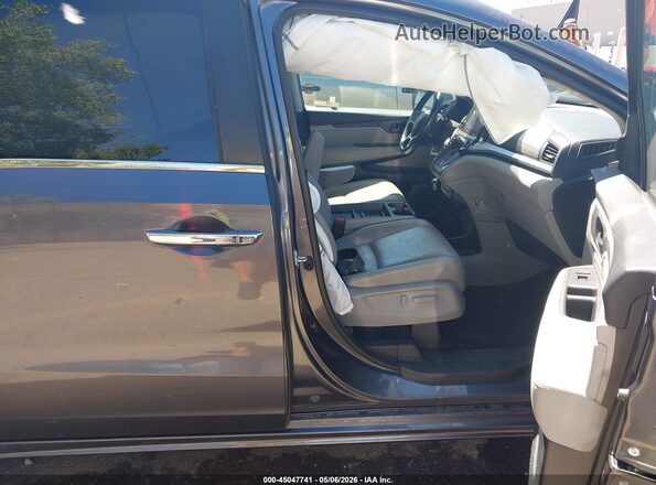 5FNRL6H86KB037361 2019 HONDA ODYSSEY Серый Вид салона спереди