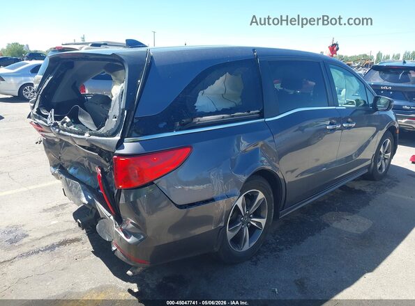 5FNRL6H86KB037361 2019 HONDA ODYSSEY Серый Задняя правая четверть