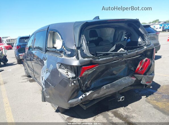 5FNRL6H86KB037361 2019 HONDA ODYSSEY Серый Вид спереди