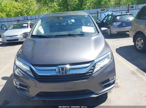 5FNRL6H86KB037361 2019 HONDA ODYSSEY Серый Вид задней части салона