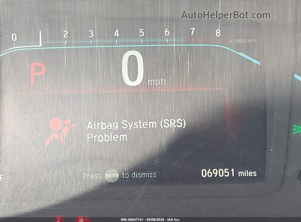 5FNRL6H86KB037361 2019 HONDA ODYSSEY Серый 