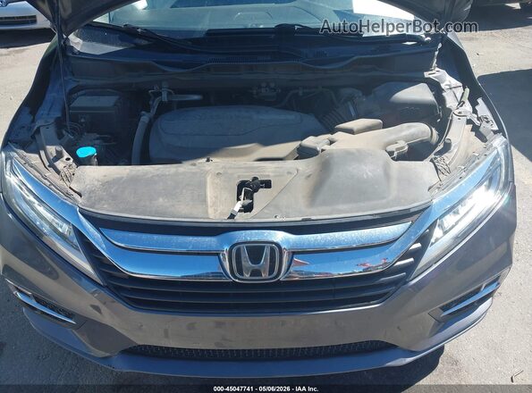 5FNRL6H86KB037361 2019 HONDA ODYSSEY Серый Вид сзади