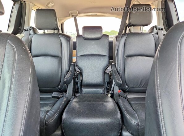 5FNRL6H86NB051510 2022 HONDA ODYSSEY Black Հետևի նստատեղերի տեսք
