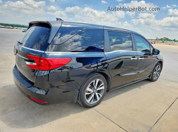 5FNRL6H86NB051510 2022 HONDA ODYSSEY Black Հետևի աջ