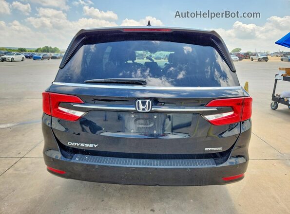 5FNRL6H86NB051510 2022 HONDA ODYSSEY Black Հետևի տեսք