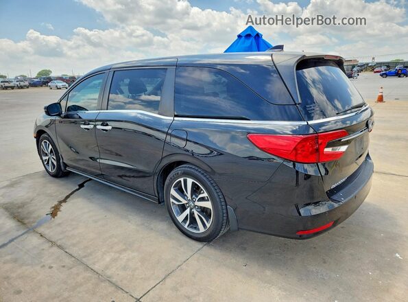5FNRL6H86NB051510 2022 HONDA ODYSSEY Black Հետևի ձախ