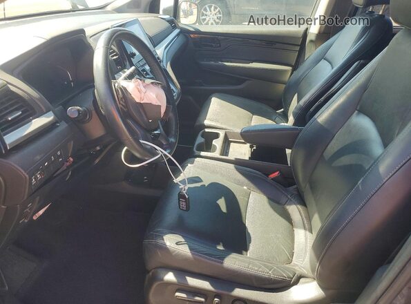 5FNRL6H87MB033919 2021 HONDA ODYSSEY Gray Widok wnętrza z przodu