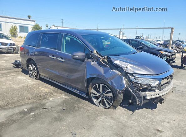 5FNRL6H87MB033919 2021 HONDA ODYSSEY Gray Przód prawy
