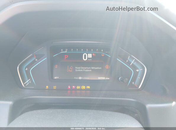 5FNRL6H87NB058708 2022 HONDA ODYSSEY Серый Вид задних сидений