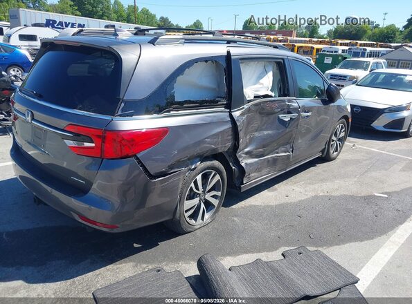 5FNRL6H87NB058708 2022 HONDA ODYSSEY Серый Задняя правая четверть